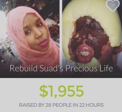 ammuamana:  muslimsoftheworld1:  Honestly I never promote GoFundMe pages but when I was sent this wallahi I felt like throwing up thinking of how cruel people can be. Let’s help this sister out! May Allah SWT forgive us for any sins we committed and