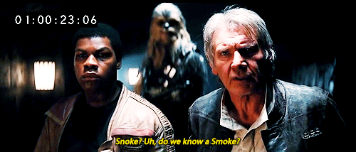 anakinskywkler:  #han solo always tries to find chill in every situation 
