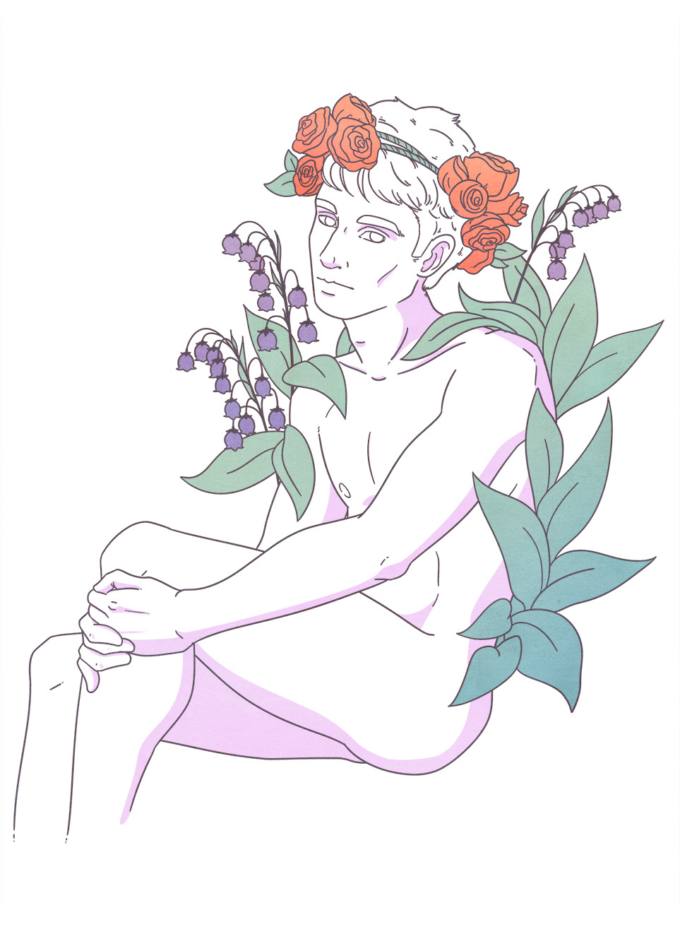heymonster:  I finally finished all the pieces for my series project in the class