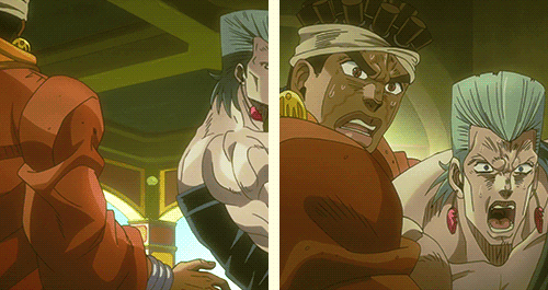 usoapp:JJBA Relationships - Mohammed Avdol and Jean Pierre Polnareff ‘once all of this is over, woul