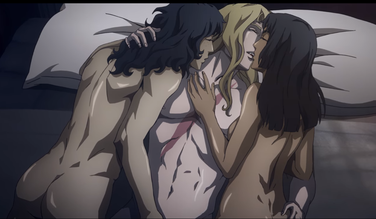 Alucard sex scene castlevania season 3