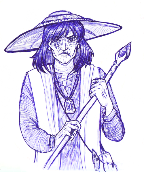 Prototype Design For My Tarnished For Magic Run. Based An Aged Up OC Of Mine Named Marse.