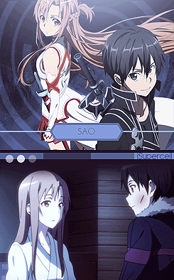 isupercell:   Sword Art Online - Kirito ♥ Asuna  