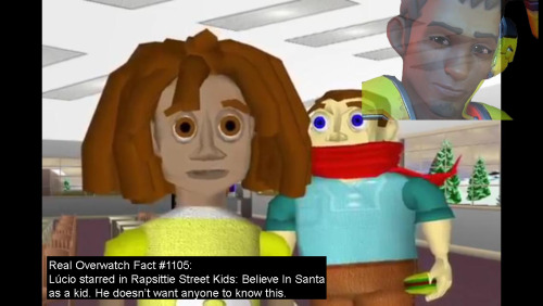 Real Overwatch Fact #1105:Lúcio starred in Rapsittie Street Kids: Believe In Santa as a kid. He does