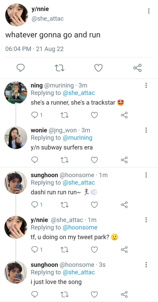 CURIOUS CAT She's A Runner, She's A Trackstar