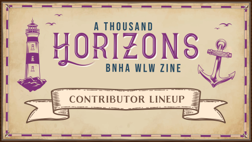 CONTRIBUTOR ANNOUNCEMENT! ️ We are delighted to introduce our full contributor lineup for A Thousand