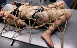 theropegeek:  r/p TheRopeGeekm:  MildredSPierceRope:  M0coJute MBE Edition