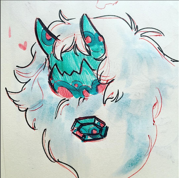 winters-shade:  I’ve been drawing a lot of Jasper lately