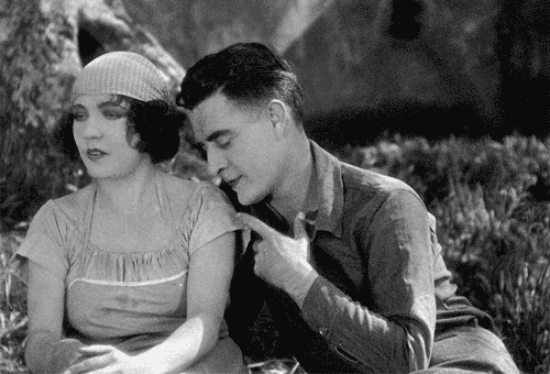 matineemoustache:  Renée Adorée &amp; John Gilbert in The Big Parade (King