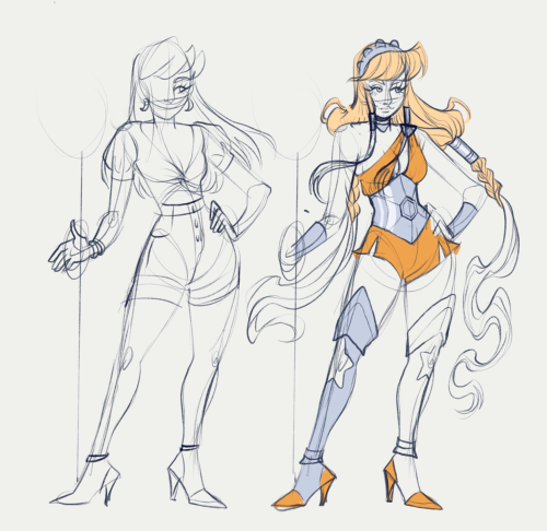 bbidiza:Some recent redesign preliminary sketches. Mostly bc I’ve decided I want to completely