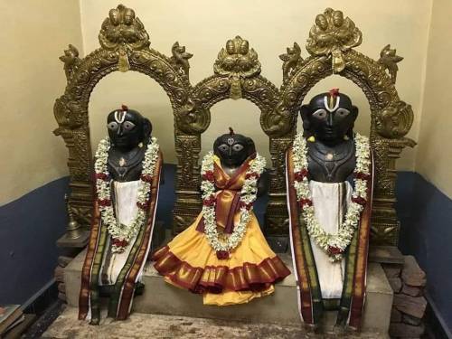 Jagannatha, Baladeva and Subhadra, Dwaraka thirumala, West Godavari, Andhra Pradesh