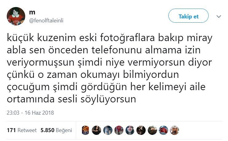 Küçük kuzenim eski...