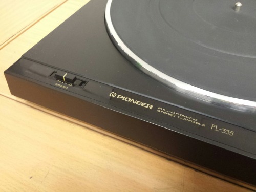 Pioneer PL-335 Belt-Drive Turntable, 1989