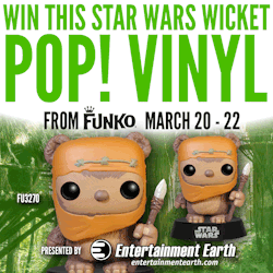 entertainmentearth:Ewoks are awesome! Enter to WIN our Funko Friday Giveaway for Star Wars Wicket Pop! Vinyl Figure! » Enter Here!