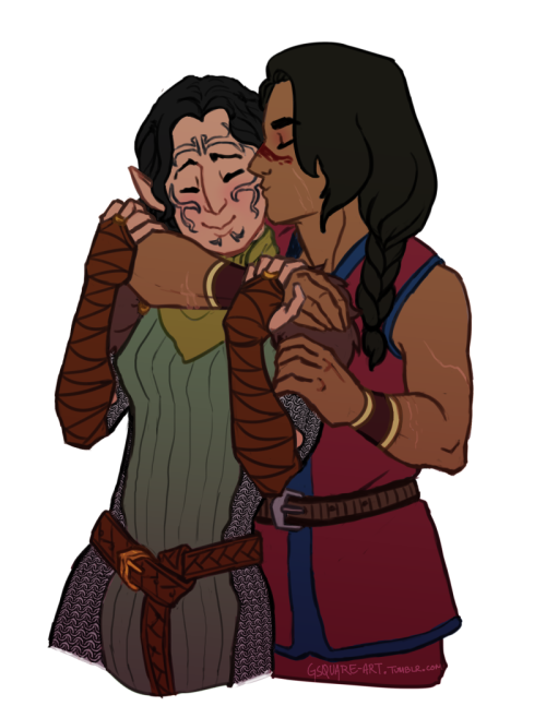 gsquare-art:  Have you kissed your cute bloodmage gf today? 