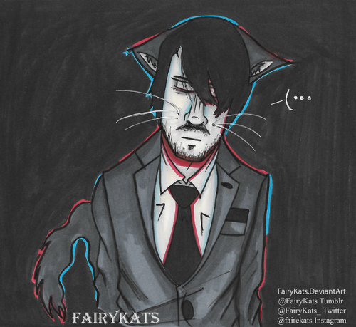 fairykats:Please do not repost anywhere else. Reblogs are always welcome. ^^owo Mr.Dawk!!!!I blame @