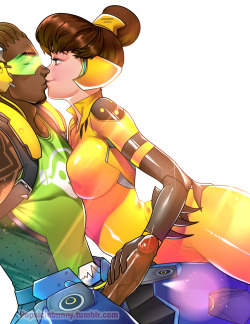 norasuko-art:  popsiclebunny:    Commission of lucio and Dva for chrisPixiv | NSFW tumblr | FurAffinity | Commissions| Hentaifoundry | Patreon| Sinnergate     Ooh, look at these colors! &lt;3