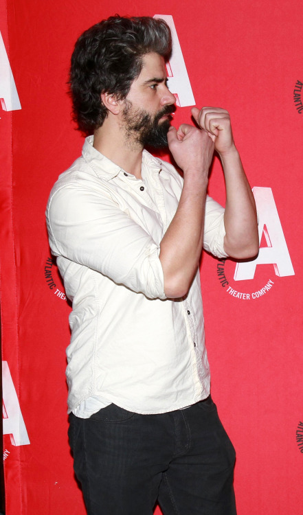 lovepollution: Hamish Linklater attends the opening night party for Posterity - 15th March 2015