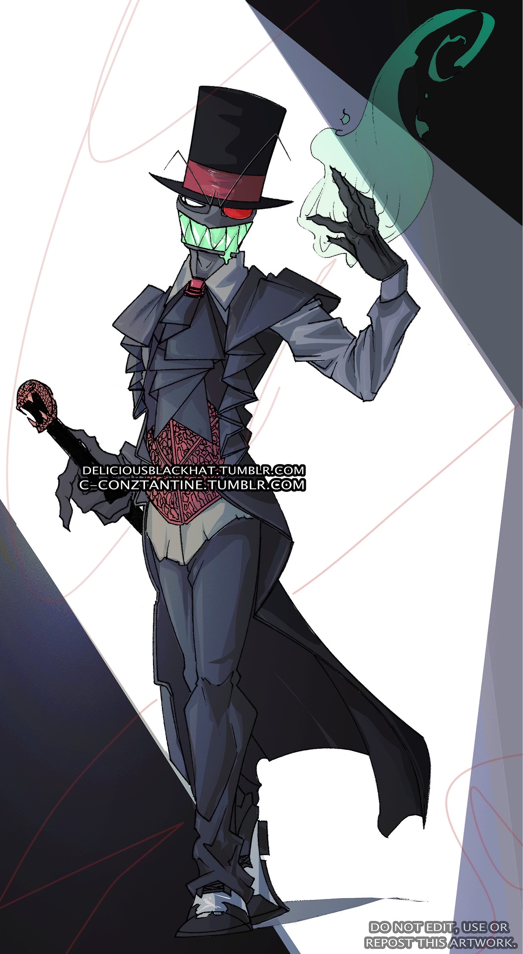 deliciousblackhat:I got inspired by this jacket ➜[ link ]! The style suits Black