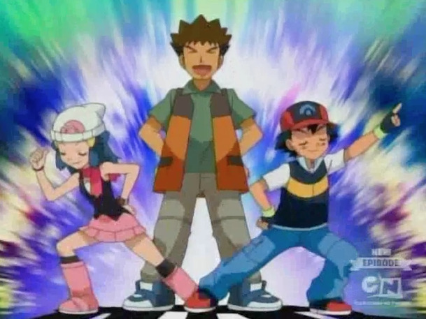 seatrooper:  noodlerama:  Ash, Dawn and Brock imitating Team Rocket can I just..