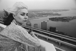 soundsof71:  Debbie Harry, Blondie, atop