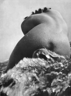 misterdoor:  Kira Sugiyama. In the water. 1954. 