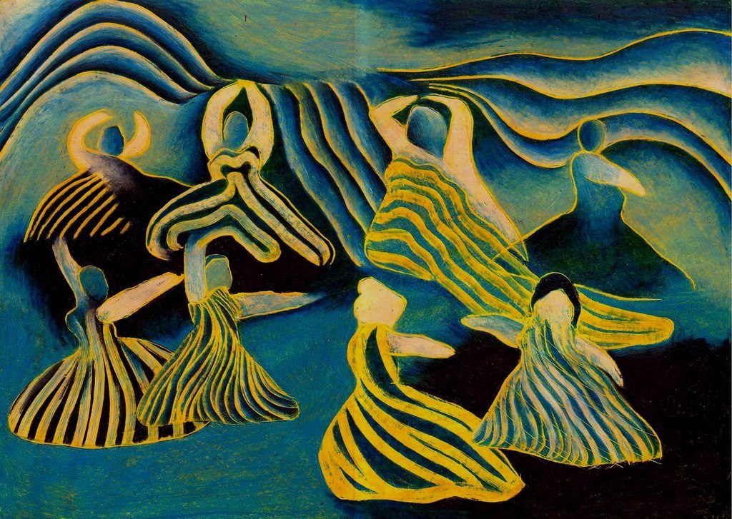 maximsantalov:  Maxim Santalov“Giselle”  А3pencils acrylic paper screwdriver