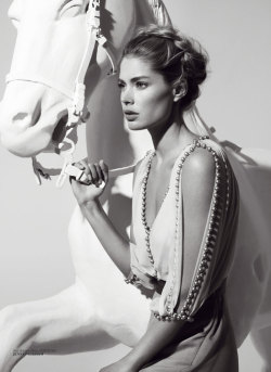 hellomybombshells:  Doutzen Kroes for Vogue Turkey - March 2014 