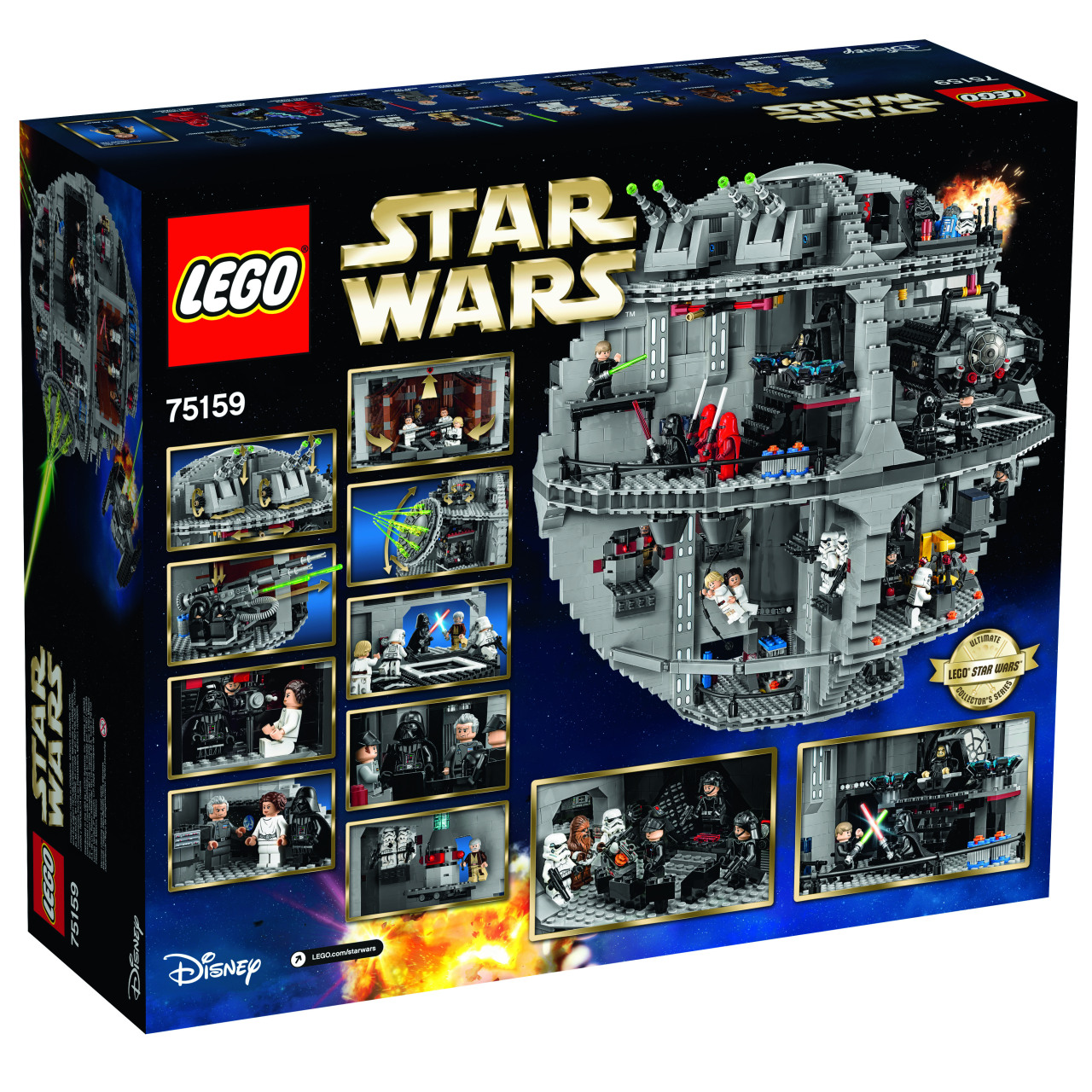 lego-minifigures:  LEGO Star Wars Death Star (75159) This re-release will be available