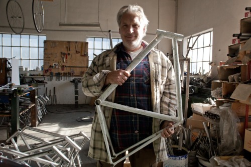 cyclivist: Master frame builder, Dario Pegoretti. Great interview on CycleEXIF here.