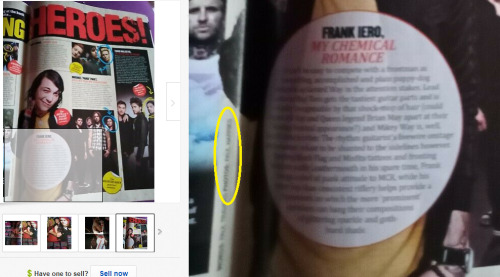 That clearly (but blurrily) has: PHOTOS: PAUL HARRIES and I’m assuming it’s for the whole page.I hav