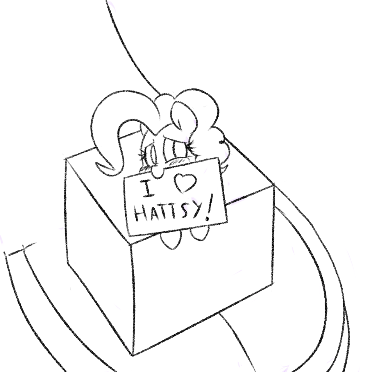 anonymoushatter:matitas-doodles:You were right, it was the very best gift. Welcome