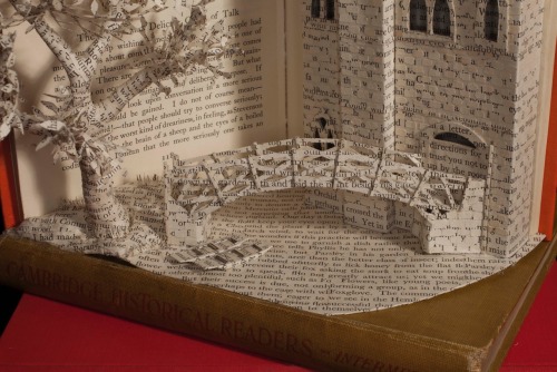 Mathematical BridgeBook Sculpture by Emma TaylorFrom Within a Book…