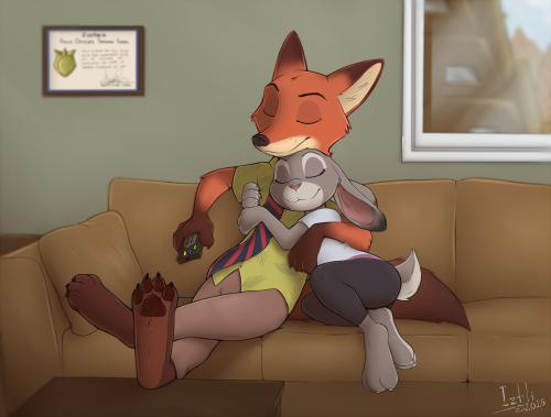 lynxmuse:Always worth a repost!  A lovely piece of our lovely duo.  :)by Iztil