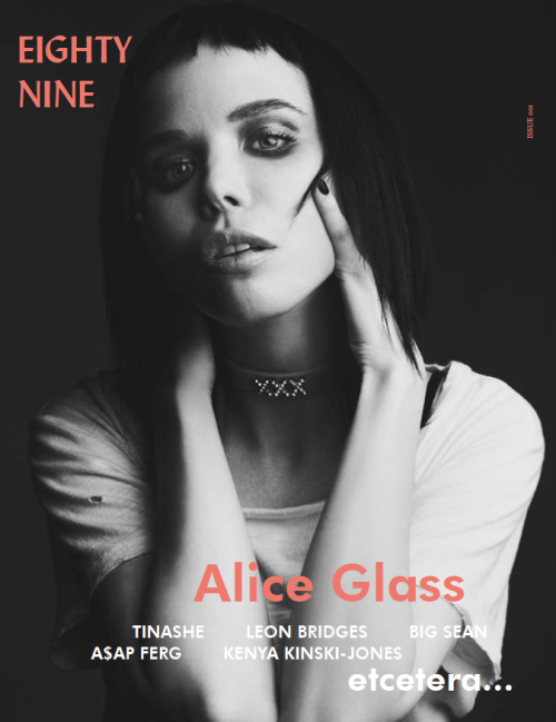 Alice Glass for EIGHTY-NINE Magazine