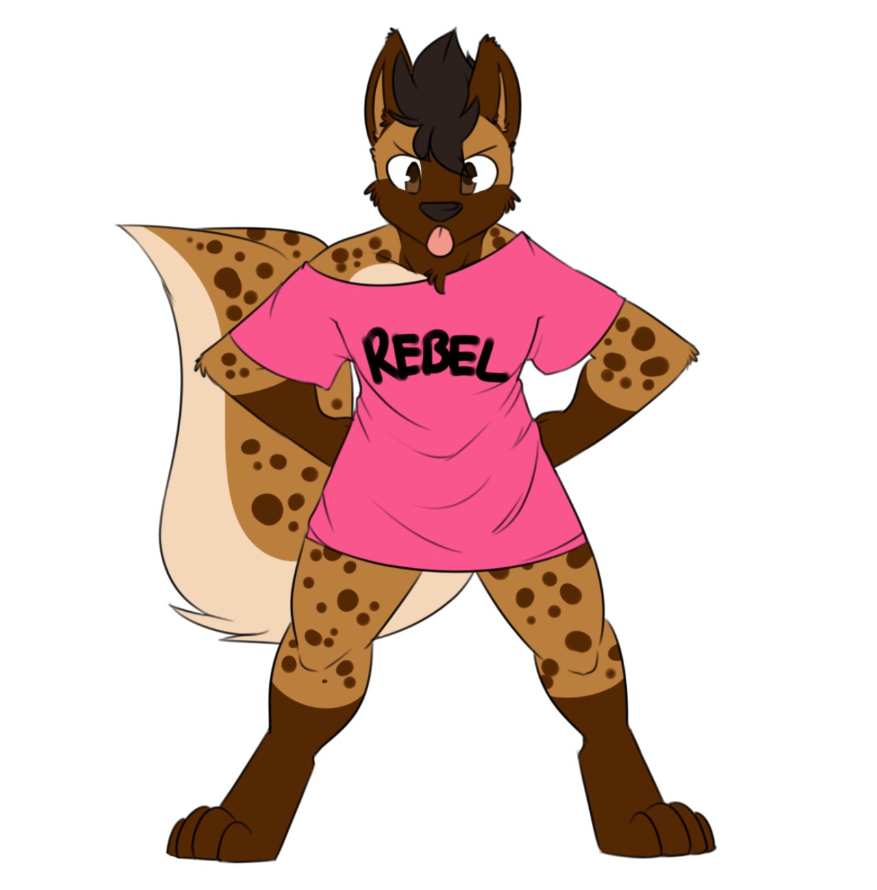 raccoonnecessities:He sure is quite the rebel.What a cutiepatoot~ c: