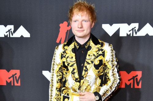 Ed Sheeran at the MTV VMAs 2021