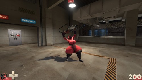 anthroanim: So, people talk to me about this FemPyro mod for Team Fortress 2 (I thought it was a Sou