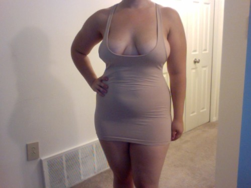 blueraspberryrose:  Trying on a new dress… Where do you think I should wear this dress?  Give me some kinky ideas… 