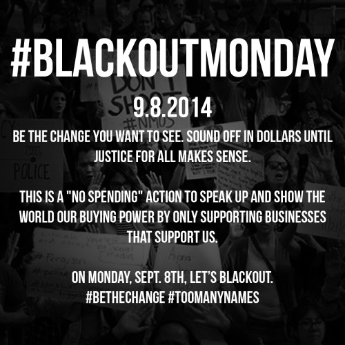 jmarksthespots: Please join me along with millions of others on Monday, September 8 for an