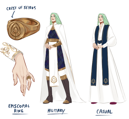 romans-art:tried my hand at redesigning Lady Rhea’s outfits from Fire Emblem Three Houses