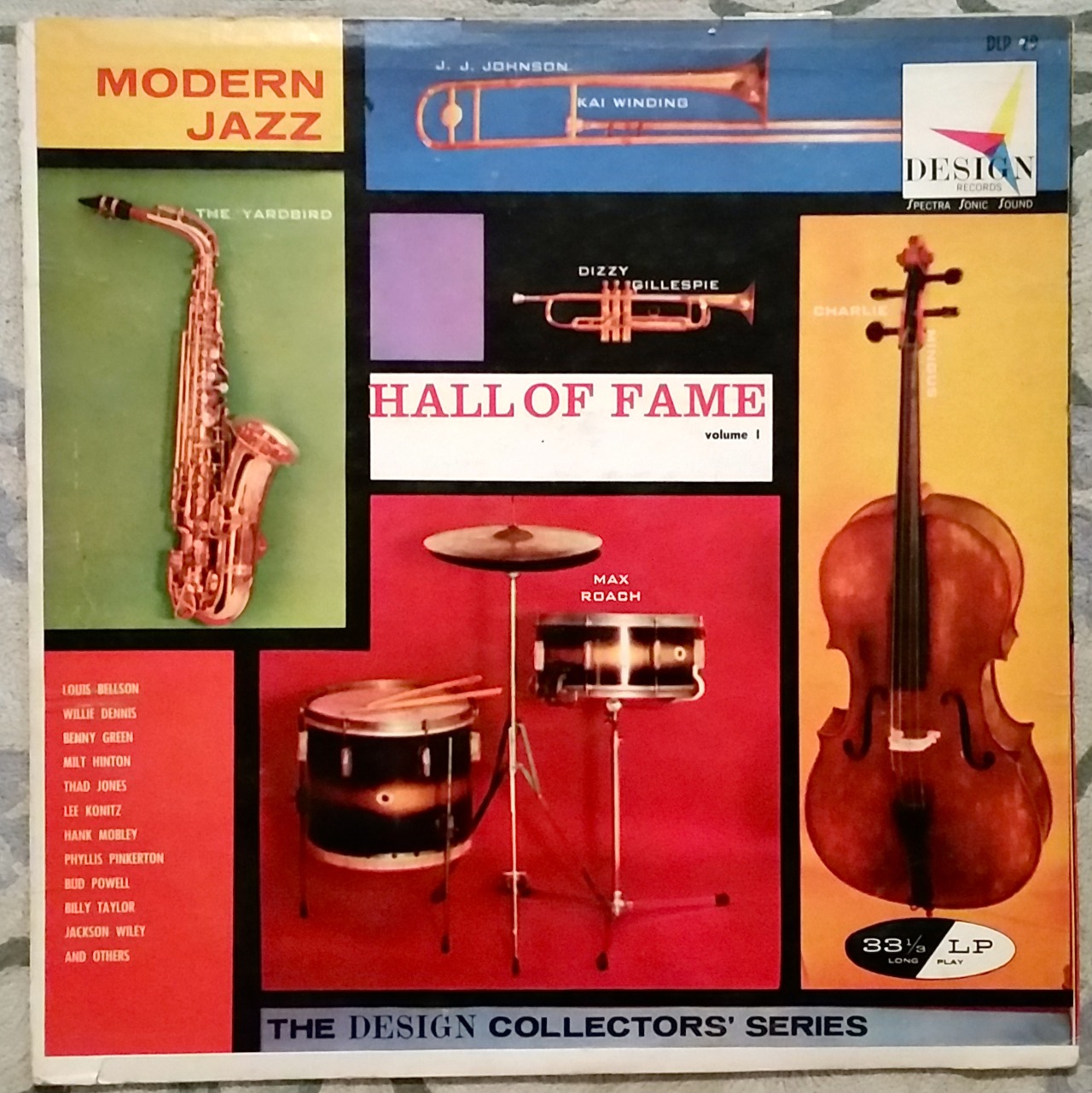 suemax:  Various - Modern Jazz Hall of Fame Volume 1 (Design Records, 1957)
