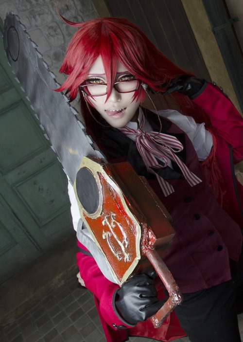 pink-otome:  Grell Sutcliff (Black Butler) | Sakuya