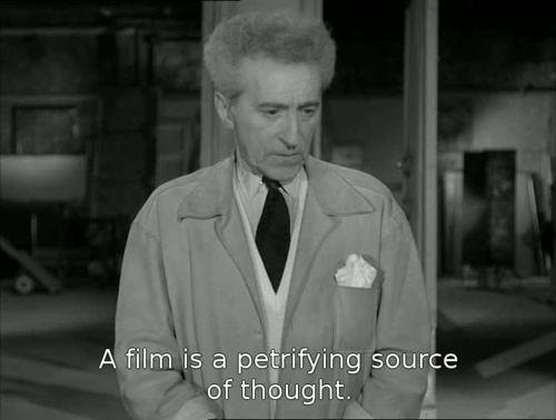 waltdisneywithblood:  Jean Cocteau in Le testament d’Orphée (1960). (Via)
