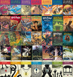 mandrakescry:  Harry Potter books covers from around the world. 