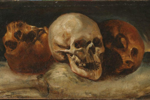 centuriespast:Three SkullsThéodore Géricault - 1812-1814Musée Girodet
