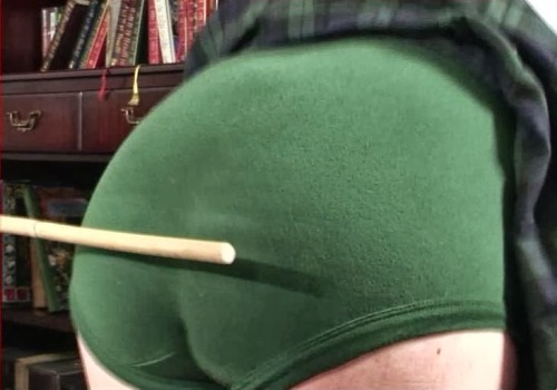 tradcp44: Love the faint marks of the cane on her nickers