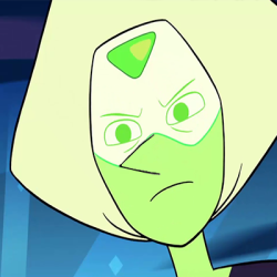 uncomfortable-steven-u:  Peridot with a big honking Pearl nose