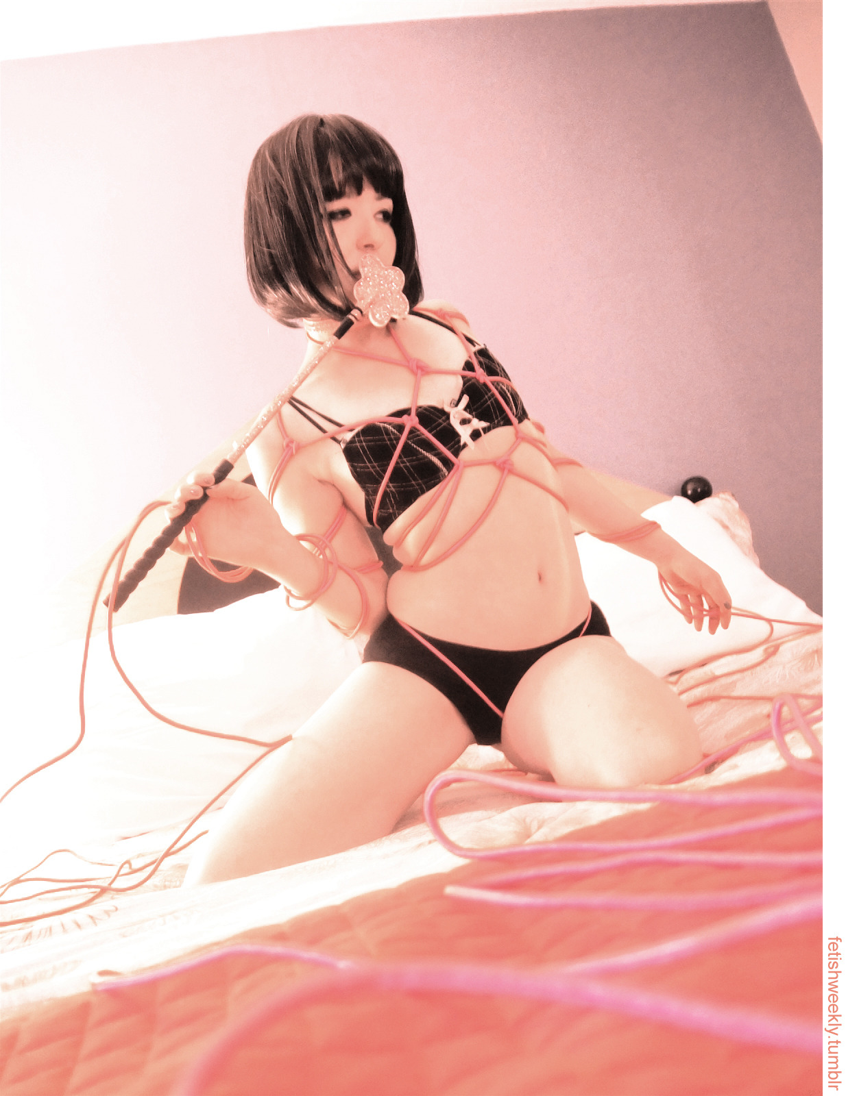 fetishweekly:  Shibari Retrospective 2015: Diamond JacketFull Set