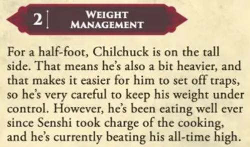 I Would Love To Know Your Story/headcanon About Chilchuck Getting Huge Is It The Lure Of An Easy Life